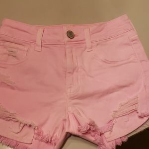 Pink shorts